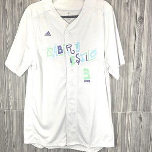 Adidas Hispanic Heritage Baseball Jersey - White - Men's Size M